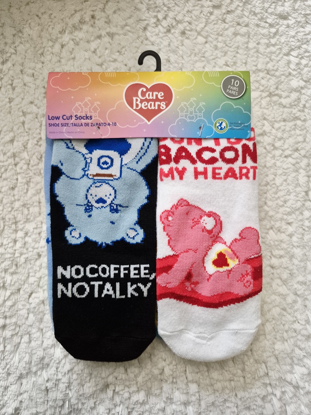Care Bears Low Cut Socks